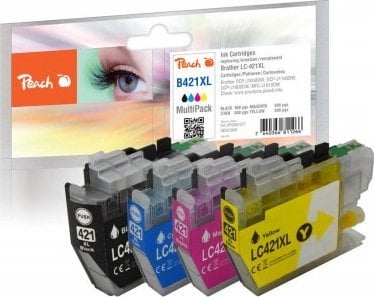 Peach Kartridż Brother LC-421XL MultiPack kompatybilny