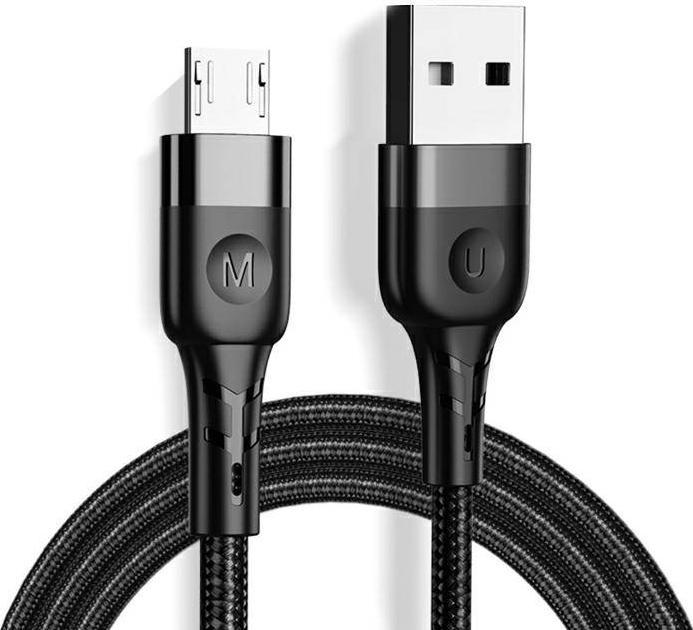 Фото - Кабель Jellico Kabel USB  USB-A - microUSB 1.2 m Czarny  