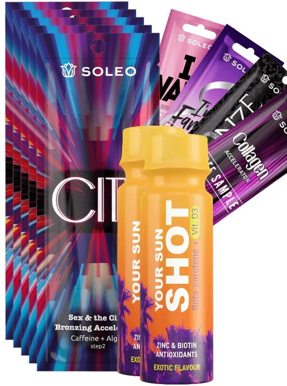 Soleo City 5x15ml Bronzer Z Przyspieszaczem Opalania