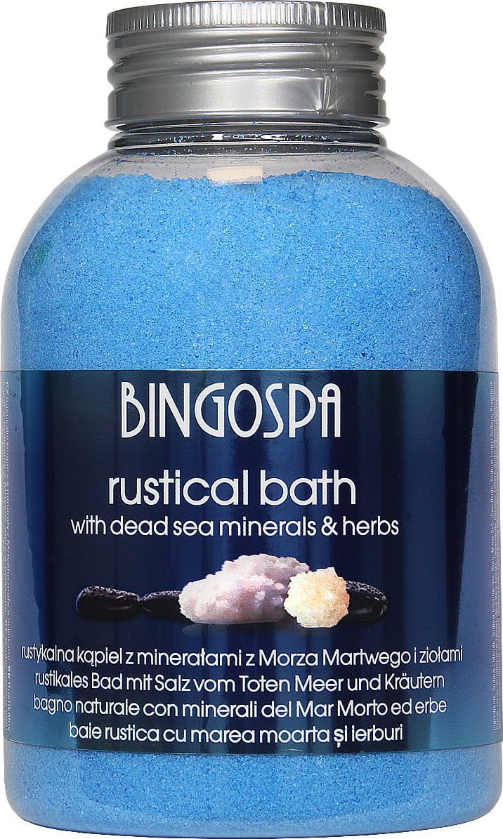 BingoSpa Rustykalna kąpiel z minerałami z Morza Martwego i ziołami Dead Sea Dziekuje