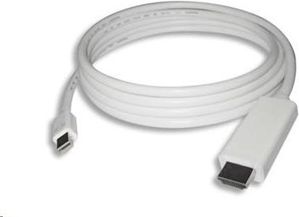 Kabel PremiumCord 1m biały (kportadmk01-01)