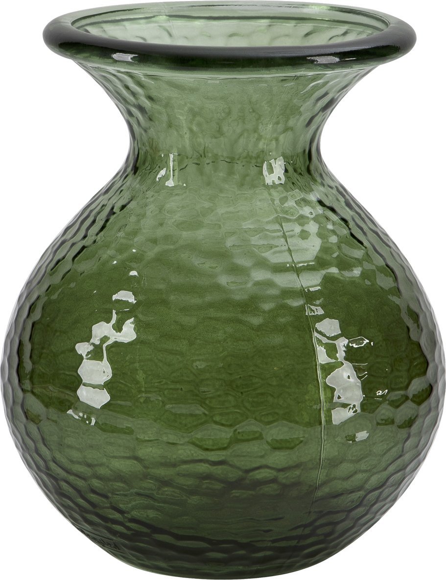 San Miguel Wazon szklany 33 cm zielony Paradise