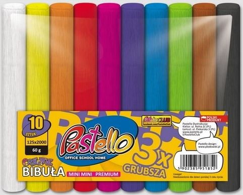 Pastello Bibuła MINI MINI PREMIUM 60 GR Pastello