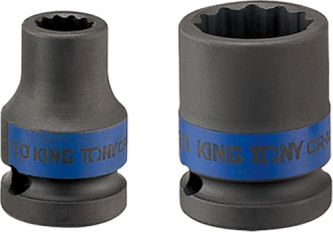 King Tony NASADKA KRÓTKA UDAROWA 1/2" 36mm x 46mm, 12-kąt King Tony