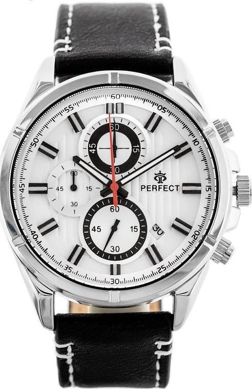 Zegarek Perfect ZEGAREK MĘSKI PERFECT CH03L - CHRONOGRAF (zp352a)