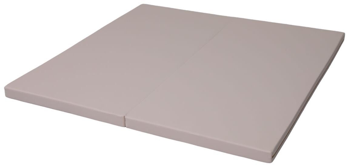 Małpiszon materac gimnastyczny Satellite 120x120x5 cm dwuczęściowy - beżowy