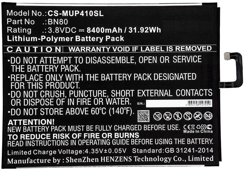 CoreParts Battery 31.92Wh Li-Pol 3.8V