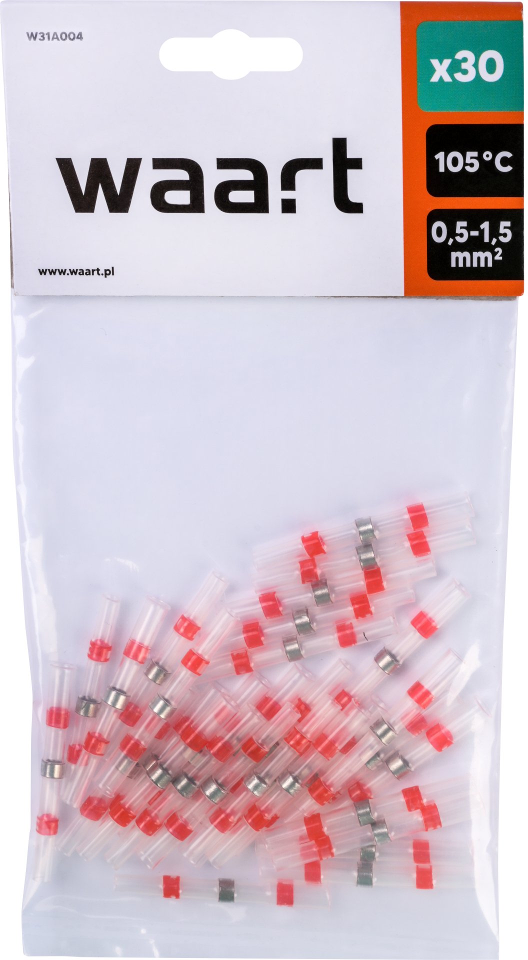 Waart WAART Koszulki termokurczliwe z cyną 0.5-1.5 mm2 30 szt