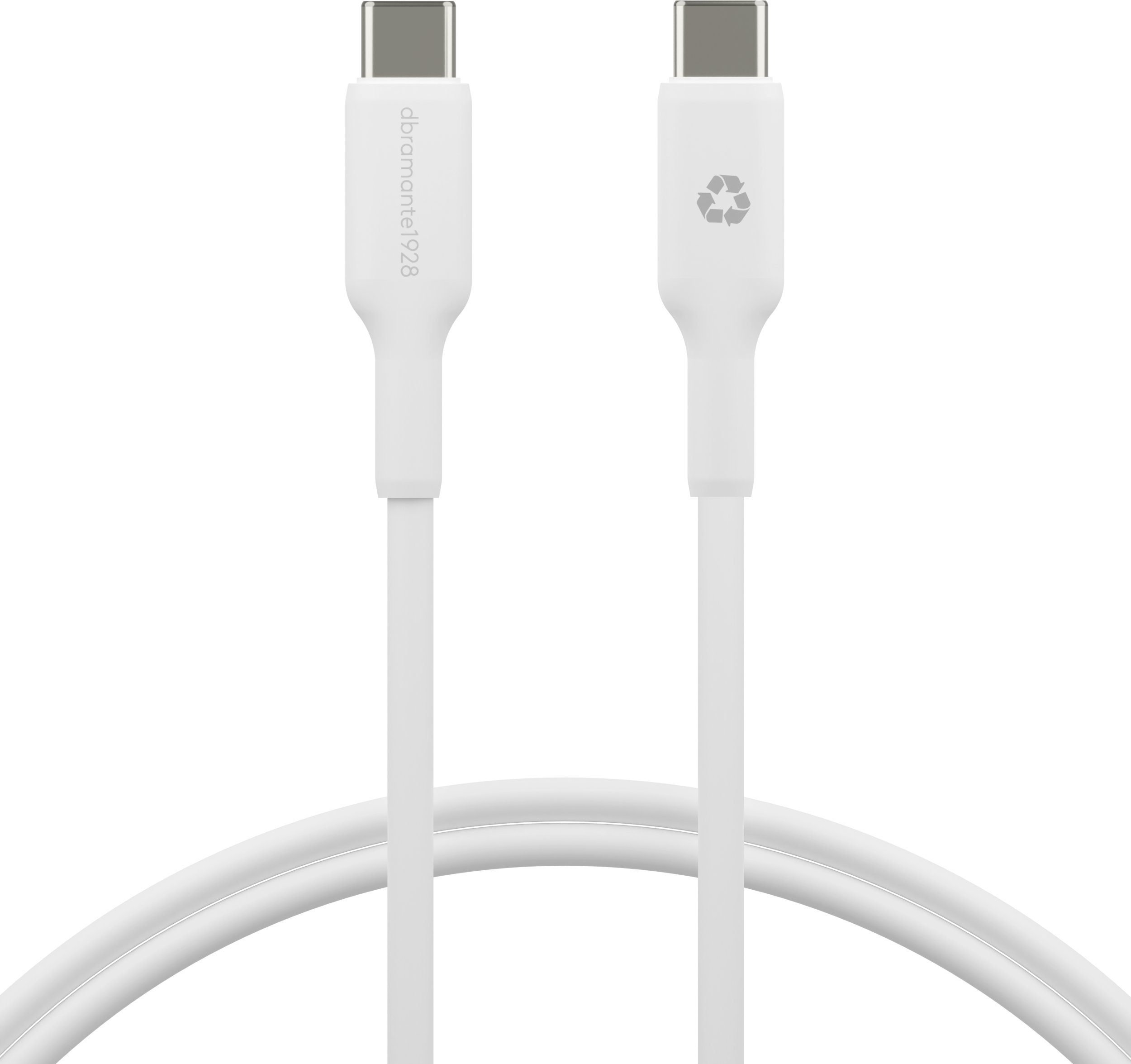 Kabel USB dbramante CB10CCWH4356 kabel USB 1 m USB C Biały