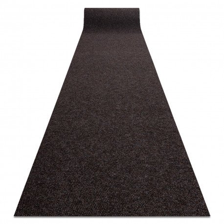 Wycieraczka antypoślizgowa VIGOR, zewnętrzna, wewnętrzna - ciemny brąz 0300 200cm, 200x440 cm