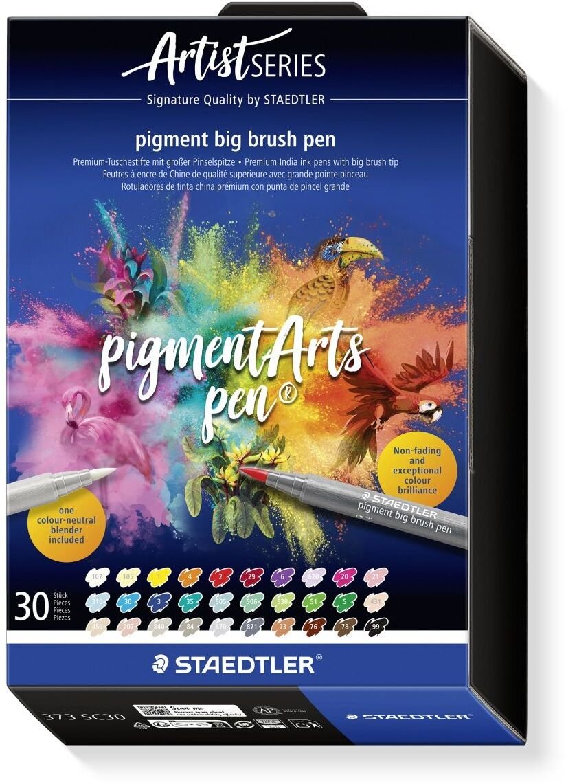 Staedtler Pigment big brush pen 30ST (373 SC30)