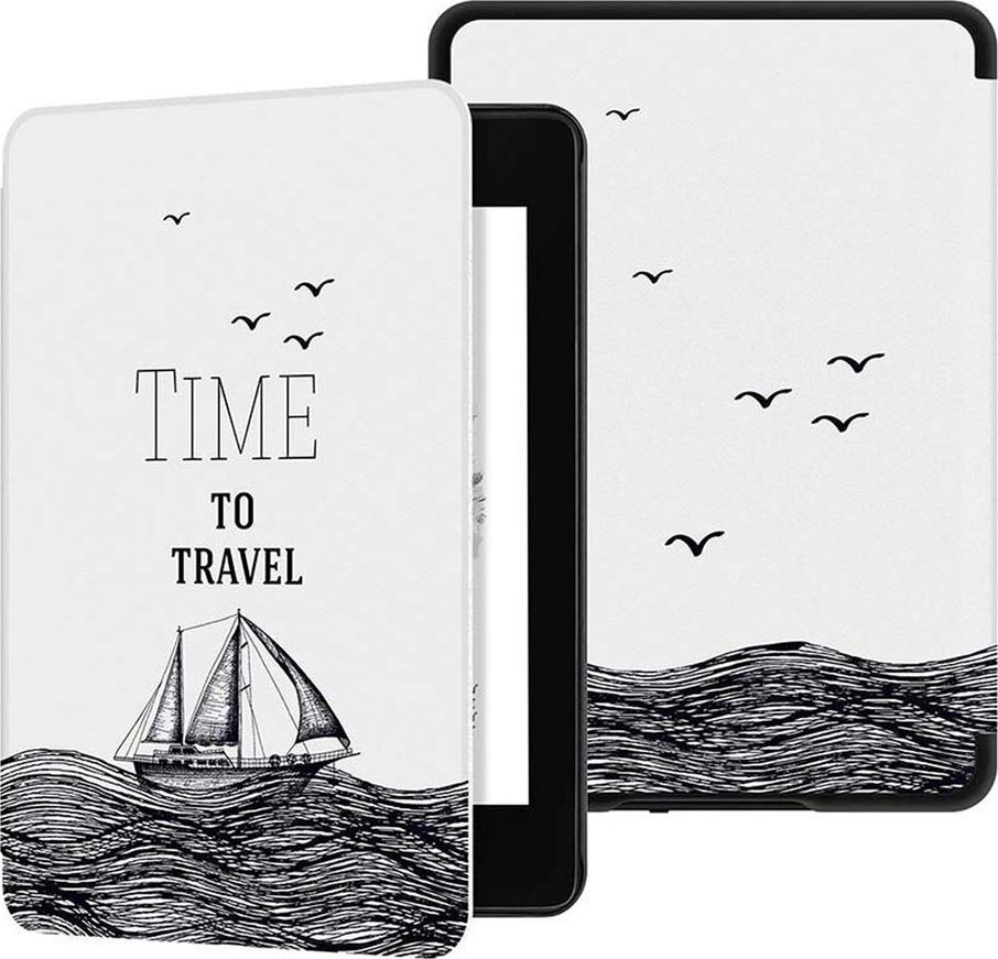 Pokrowiec Tech-Protect Graphic Kindle Paperwhite 4 Time to Travel