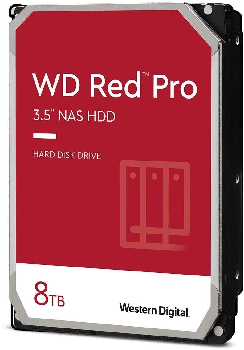 Dysk WD 8TB RED PRO 256MB CMR 3.5IN (WD8006FFBX)