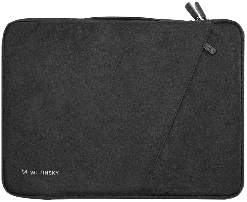 Torba Wozinsky Na laptop WTNP-15B 15.6" z chowaną rączką - czarna (5907769387791)