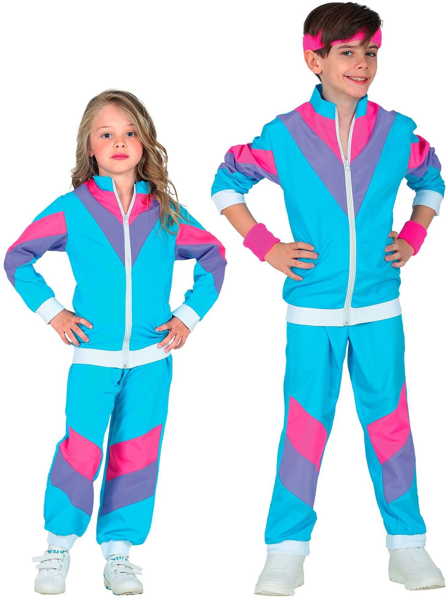 Strój dresowy w stylu lat 80 rozm. 128