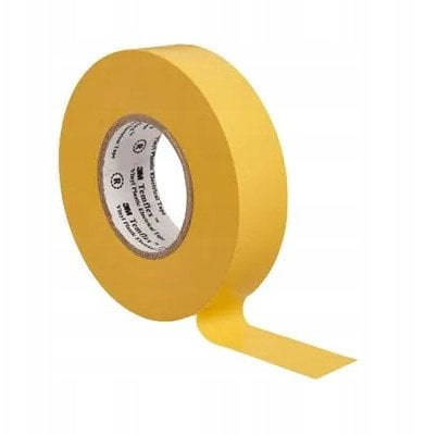 Taśma izolacyjna 3M 7100184791 Temflex 155 PCW 19mmx20m żółta