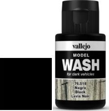 Vallejo Vallejo Model Wash Black 76518 uniwersalny