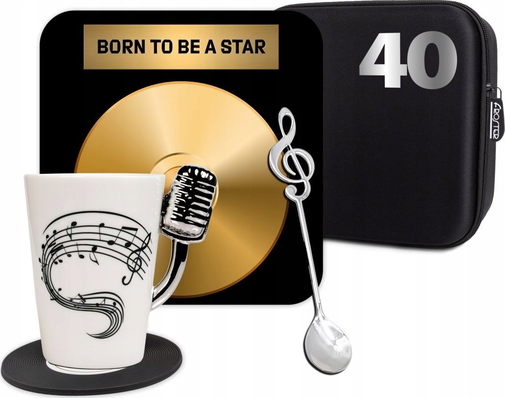 Froster Zestaw Prezentowy dla Muzyka - Mikrofon - dla DJ-a