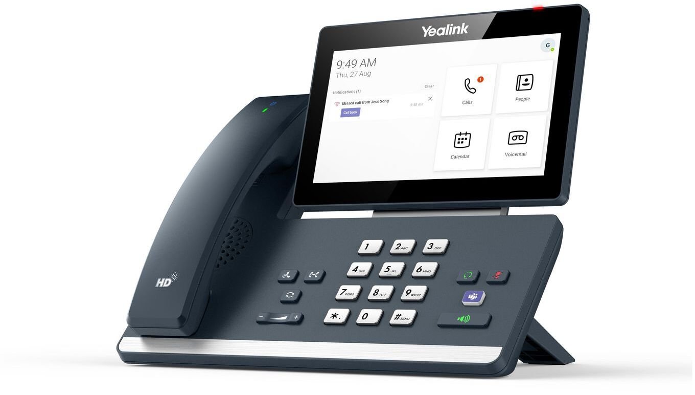 Yealink Yealink MP58-WH Microsoft Teams Edition telefon VoIP Szary LCD Wi-Fi