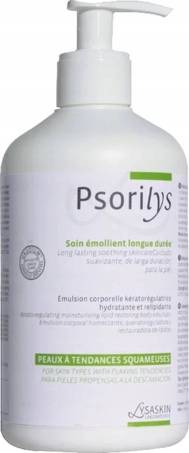 Lab Lysaskin, Psorilys, Protects & Hydrates, Body Emulsion, 500 ml Unisex