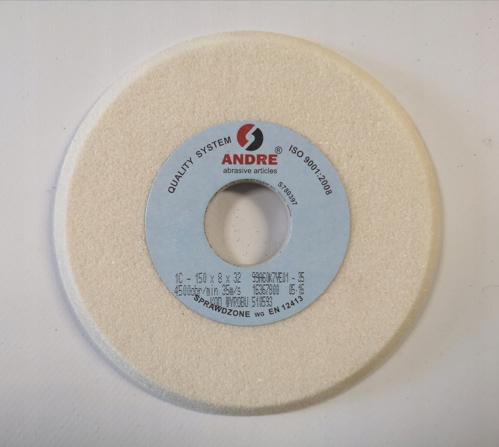 Andre ANDRE ŚCIERNICA PROFILOWANA 150mm x 8mm x 32mm 99A60K7VE01-35 BIAŁA "TYP 1C"