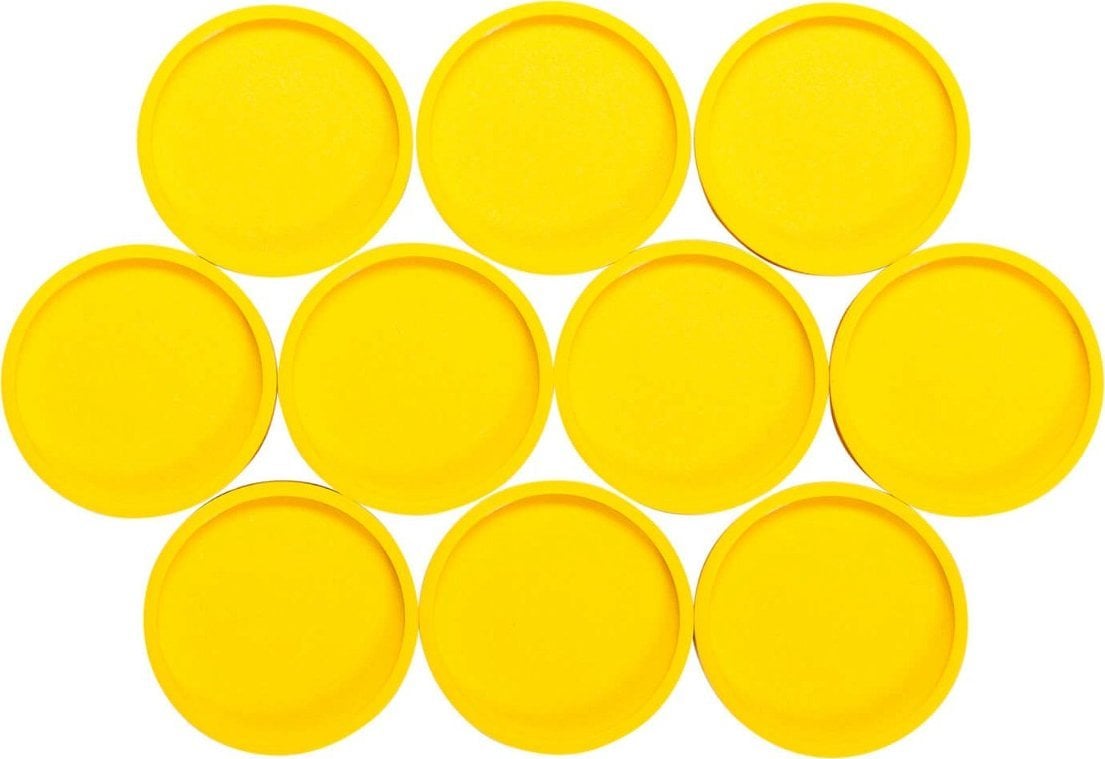 Maul MAUL Industriemagnet rund 29mm 10 Stück gelb