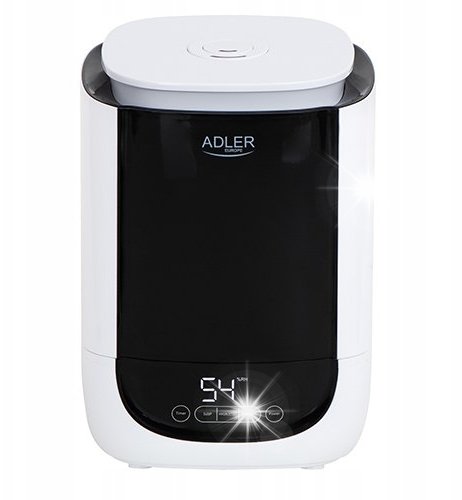 Nawilżacz powietrza Adler Nawilżacz powietrza Ultradźwiękowy 4,6L aromaterapia Timer Higrometr Adler