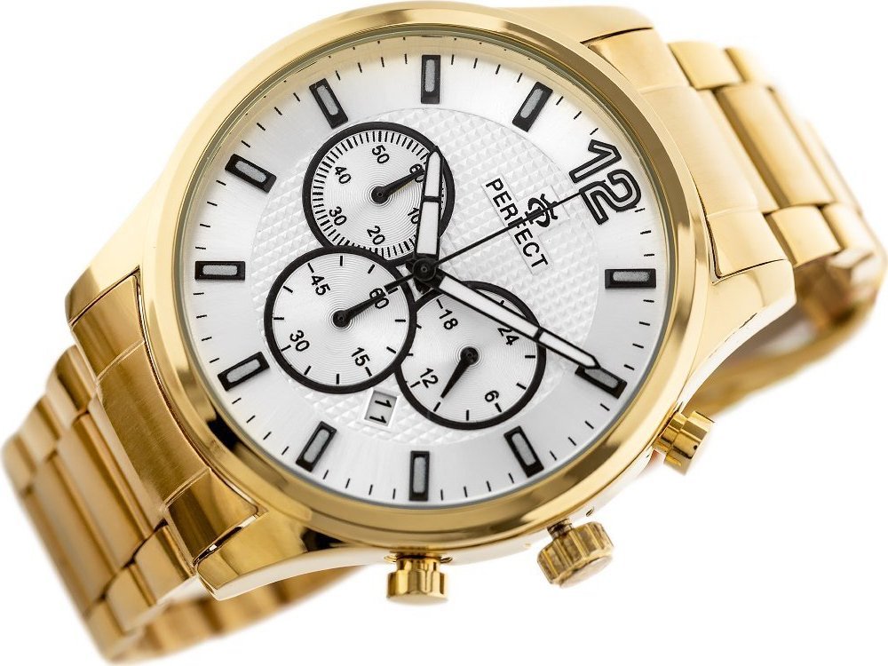 Zegarek Perfect ZEGAREK MĘSKI PERFECT CH01M - CHRONORGAF (zp355c)