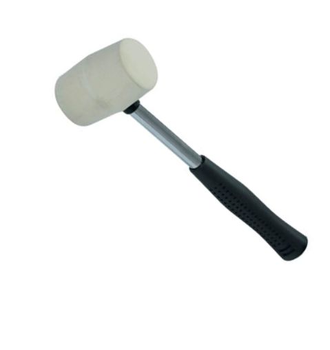Mega Młotek gumowy rączka stalowa 225g (12008)