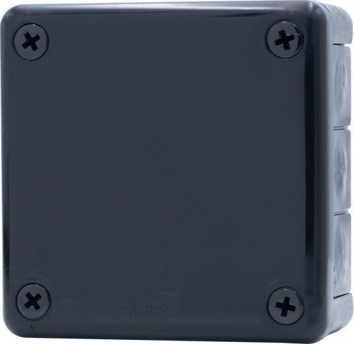 Onnline Puszka hermetyczna H55-M 98x98x42 IP55 12-wylotowa czarna