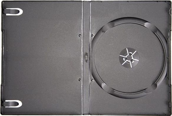 PUDEŁKO DVD 14MM OMEGA 1 BLACK 56857