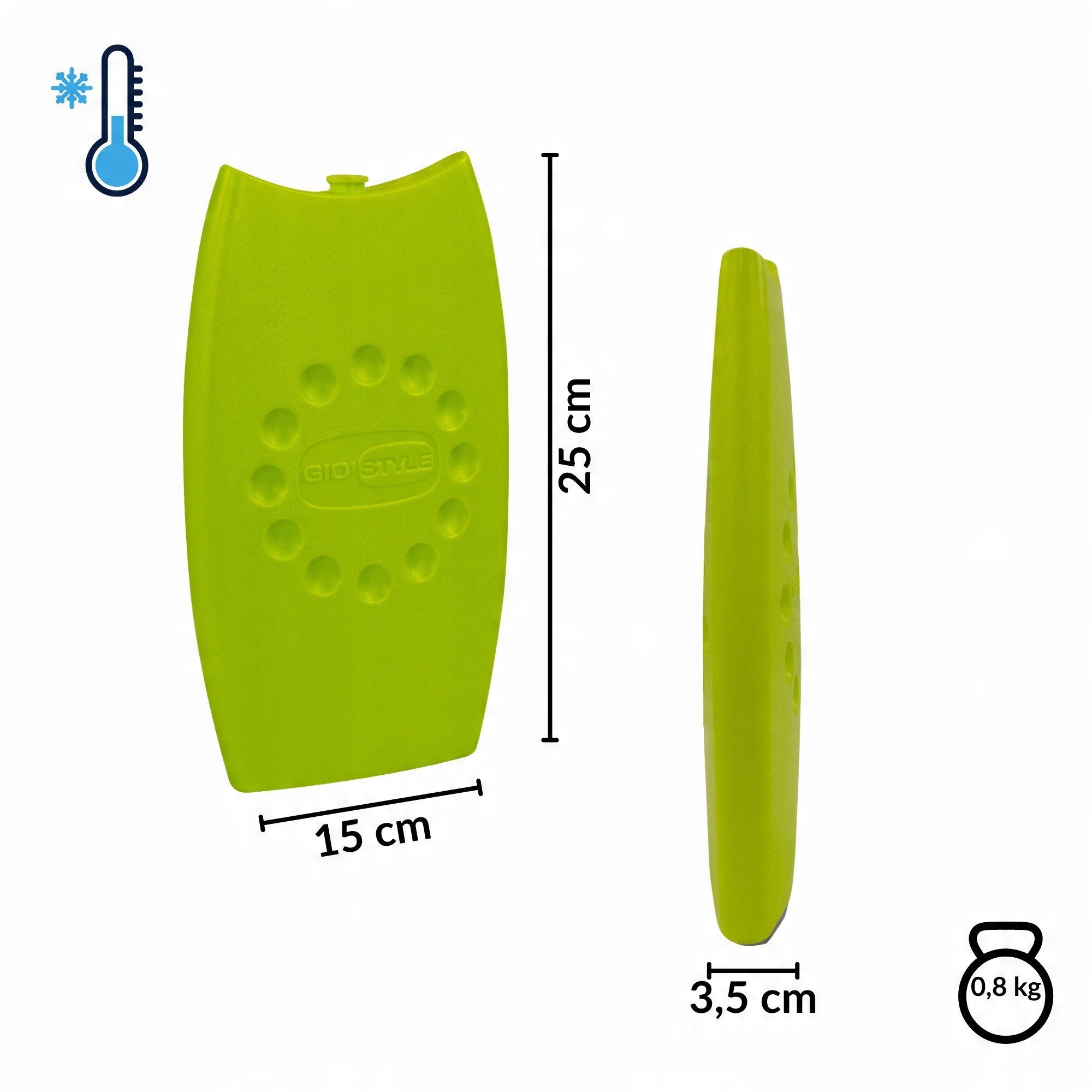 Mentor Elementy chłodzące elements Space Ice 800 zielony 8000303314011