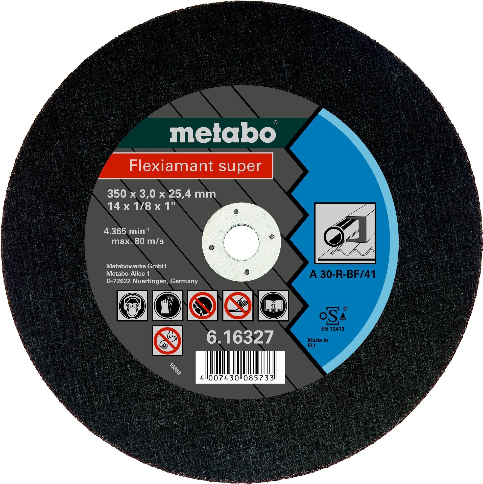 Metabo Metabo Flexiamant super 350x3,0x 25,4 steel