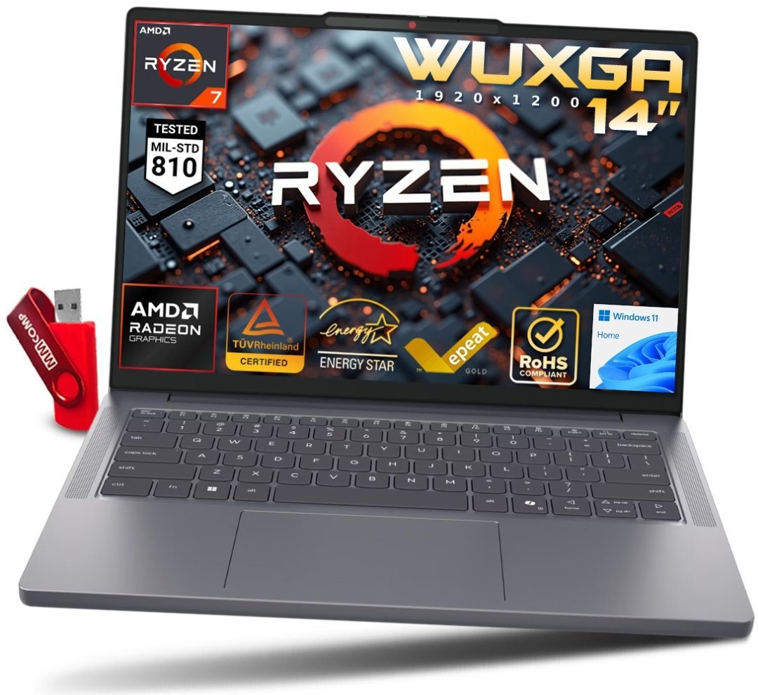 Lenovo IdeaPad Slim 3 Ryzen 7 8840HS / 16 GB / 2 TB / W11 (83K90014GE)