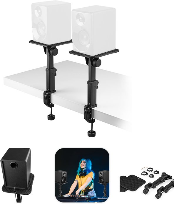 Statywy pod monitory studyjne 2szt SMS32 Vonyx one size