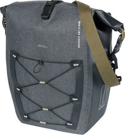 Basil Sakwa pojedyncza NAVIGATOR STORM SINGLE PANNIER BAG MIK SIDE L 25-31 L, MIK System (ready to g...