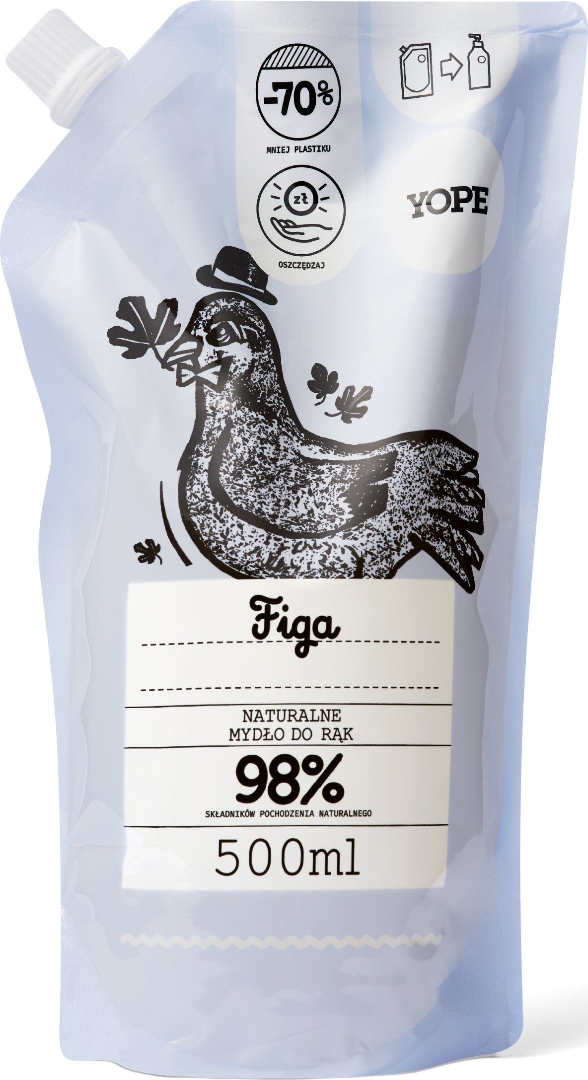 Yope Refil Mydło do rąk-Figa 500ml