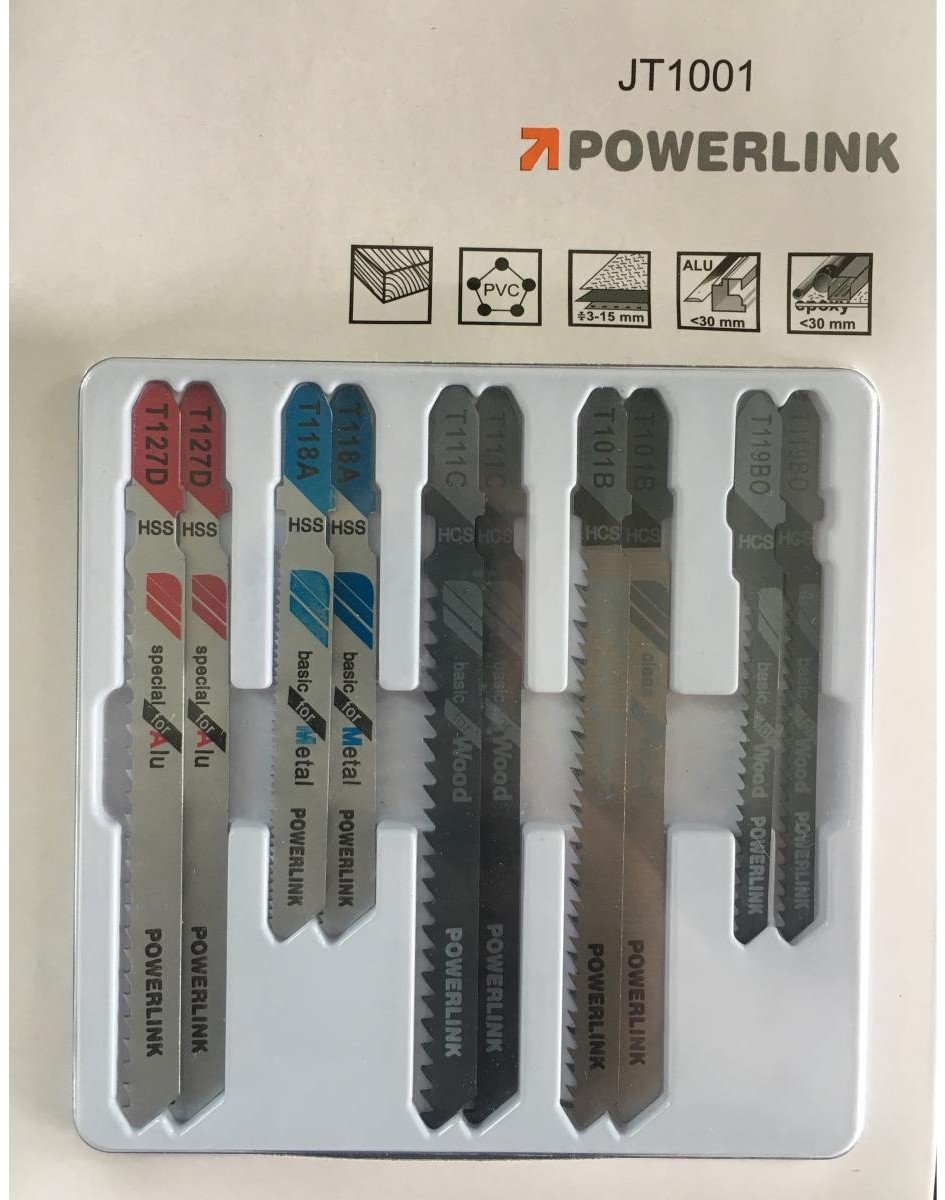 Wilpu JIG SAW BLADE JT1001 10PCS