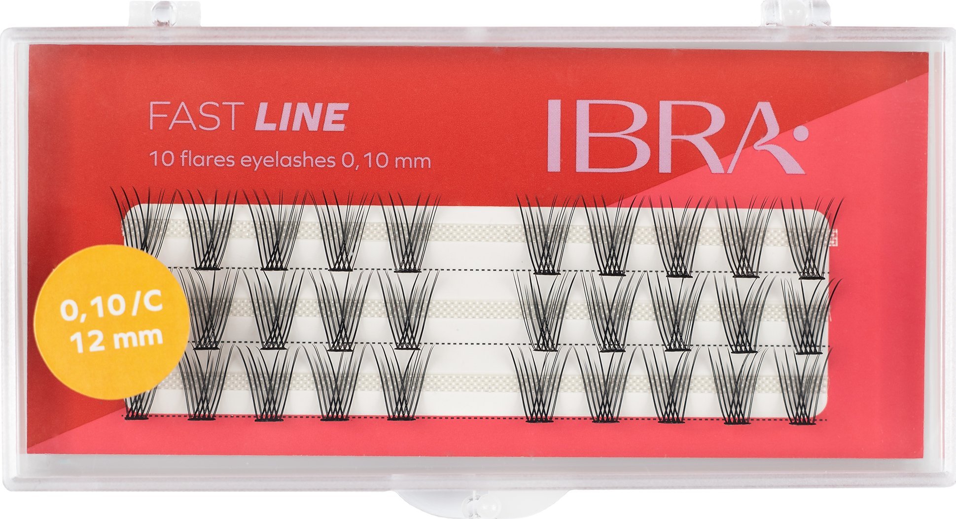 Ibra Kępki rzęs Fast Line 12mm IBRA Makeup