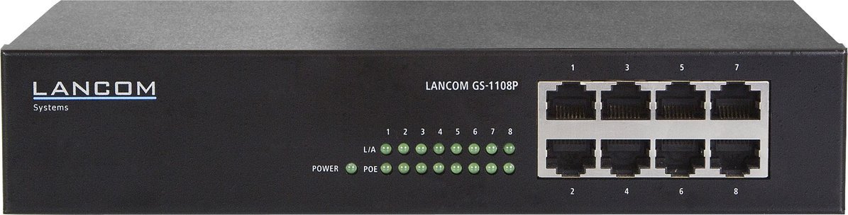 Фото - Комутатор Lancome Switch LANCOM Systems GS-1108P  (61430)