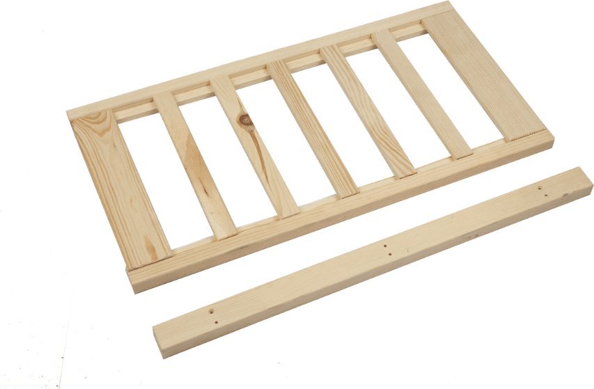 Wamar-Sosenka Półka na skrzynki do regału drewnianego LSR 70x33cm Surowy
