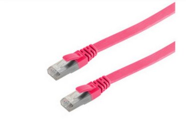 Eigenbrand shiverpeaks RJ45 kabel S/FTP PIMF Cat.7 magenta 5,0m