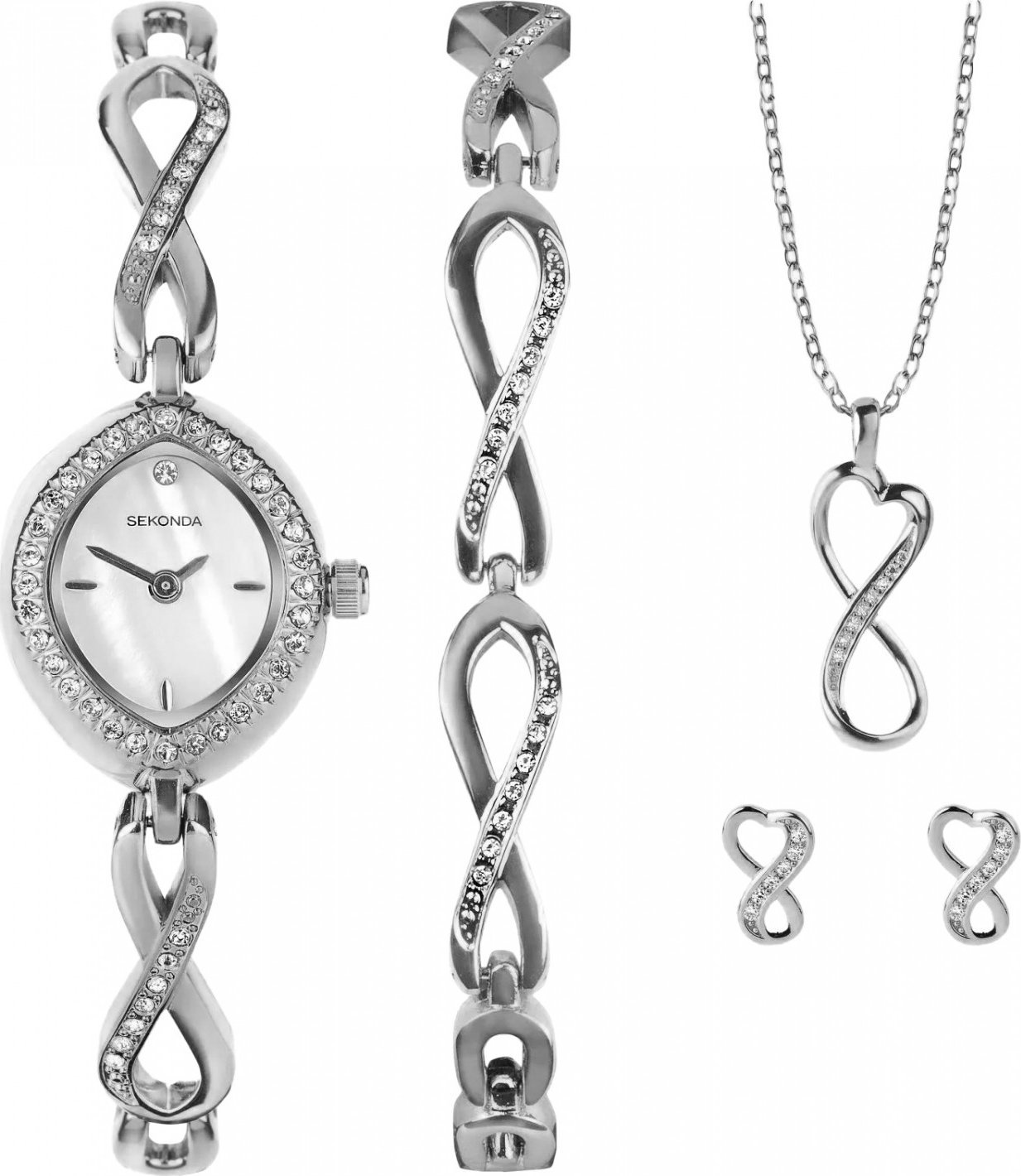 Zegarek Sekonda Zegarek damski Sekonda 49056 srebrny