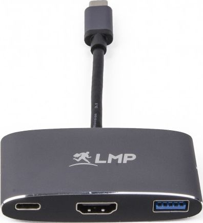 Stacja/replikator LMP USB-C (LMP-USBC-HDMI-4K-SG)
