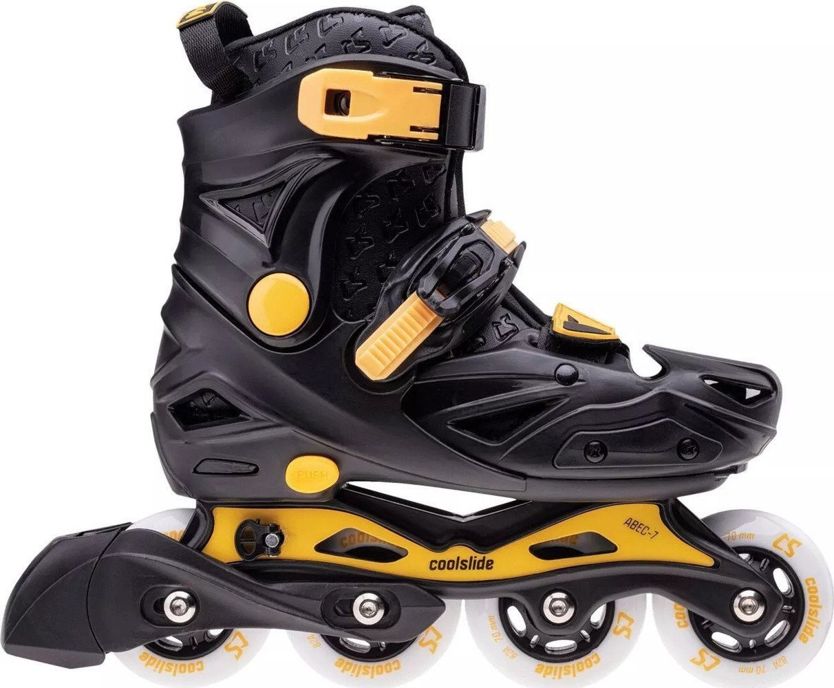 Rolki CoolSlide Actionel YR rekreacyjne regulowane czarne r. 29-32