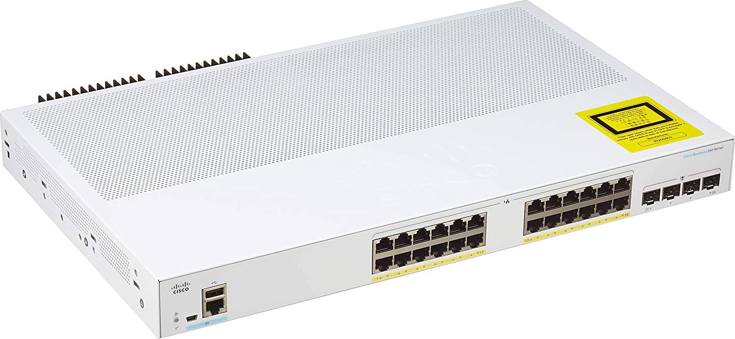 Zdjęcia - Switch Cisco   CBS250-24P-4G-EU 