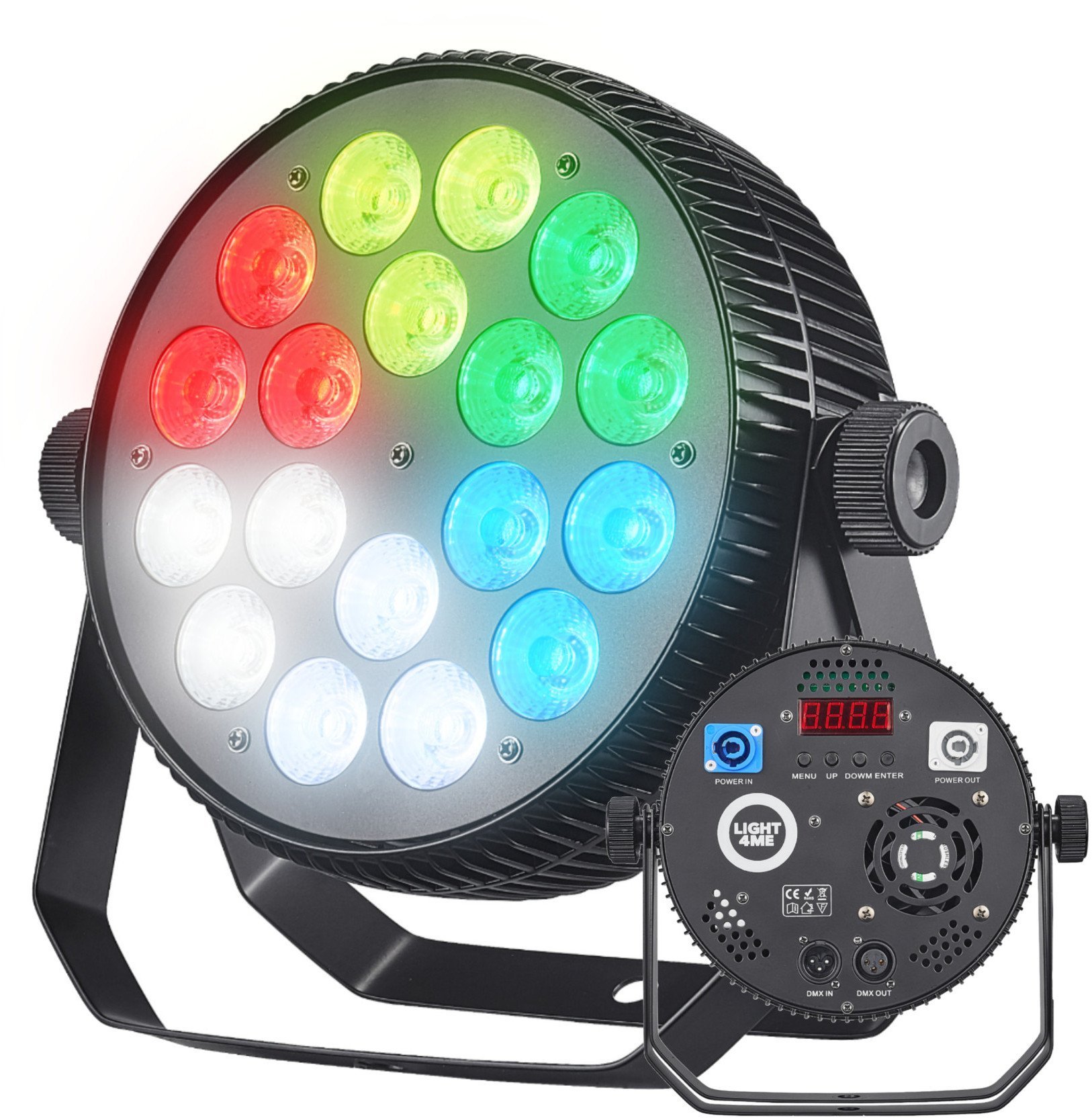 LIGHT4ME LIGHT4ME PARTY PAR 18x10W RGBW reflektor sceniczny