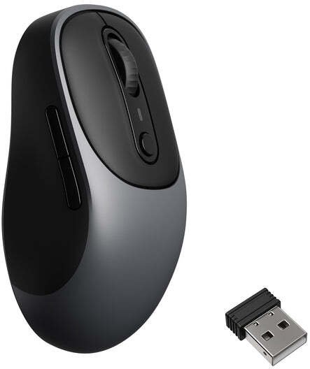 Mysz Keychron Keychron BM24 myszka Uniwersalne Po prawej stronie RF Wireless + Bluetooth + USB Type-C 2400 DPI