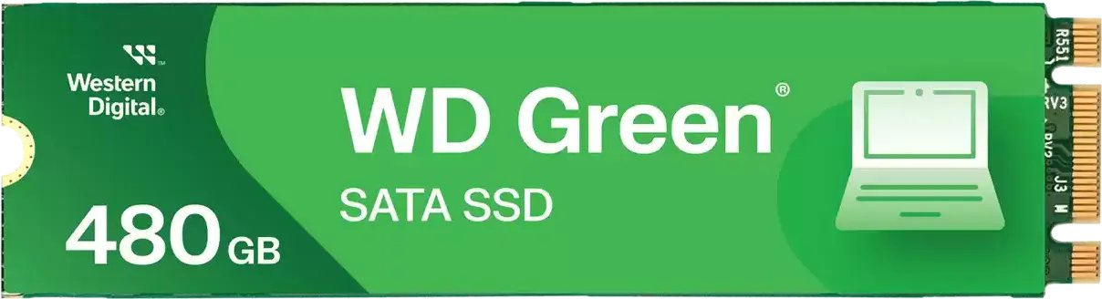 Dysk SSD WD Western Digital urządzenie SSD 480 GB M.2 SATA (WDS480G3G0B)