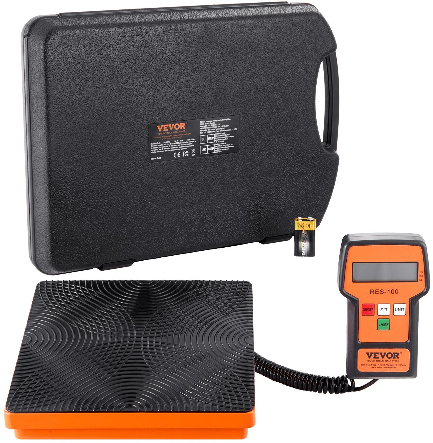 TOGO Waga elektroniczna do freonu 99,8kg cyfrowa do klimatyzacji HVAC